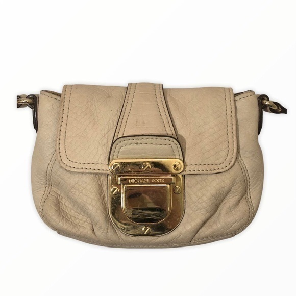 Michael Kors leather crossbody mini bag - Picture 1 of 14